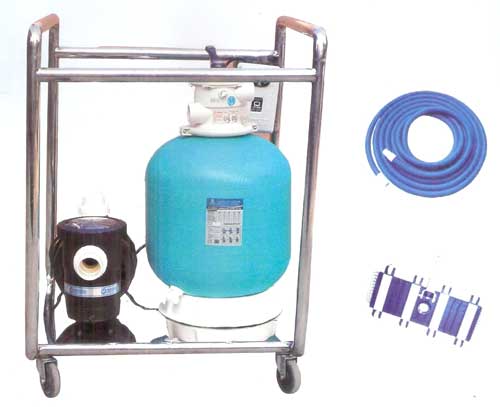 Moving Filtration Plant with Sand Filter