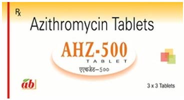 AHZ 500 Azithromycin Tablets