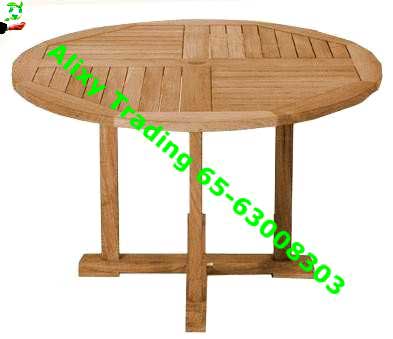 Teak Wood Round Table