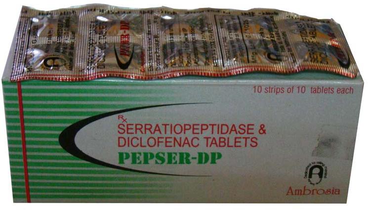 Diclofenac + Serratio Peptidase
