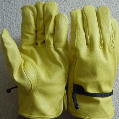 Buffalo Grain Leather Gloves