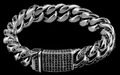 Cuban Black Diamond Bracelet