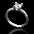 Prong Diamond Ring