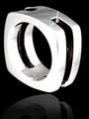 Squares Silver Ring