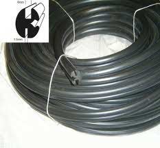 EPDM Glazing Rubber Profile, for Industrial Use, Feature : Light Weight