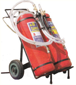 Mobile Foam & Powder Fire Extinguisher