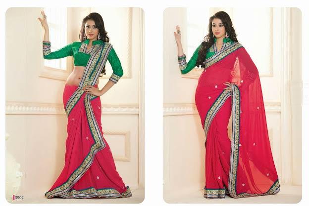 Elegant Party wear Indian designer saree