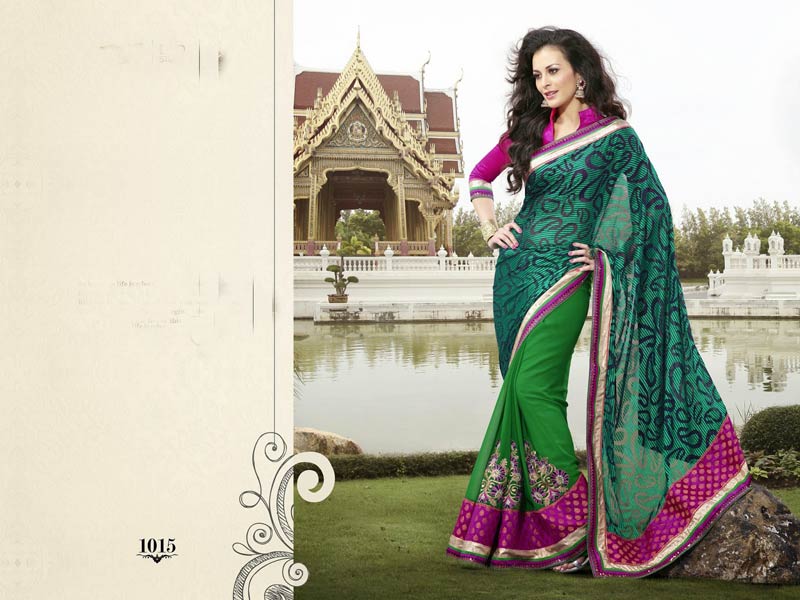 Wedding Designer Embroidered Saree