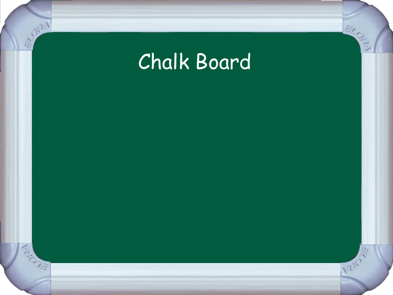Green Chalk Board