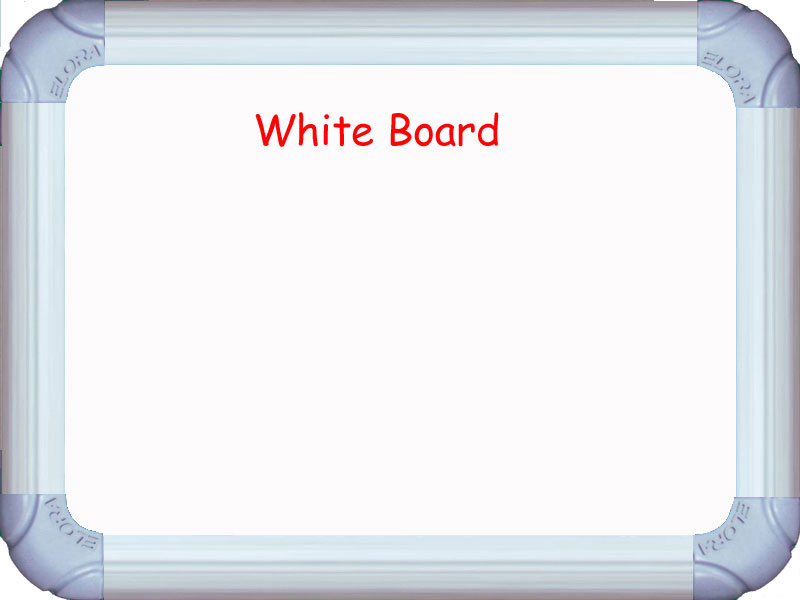 Elora Magnetic White Board