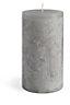 Rustic pillar grey Candle