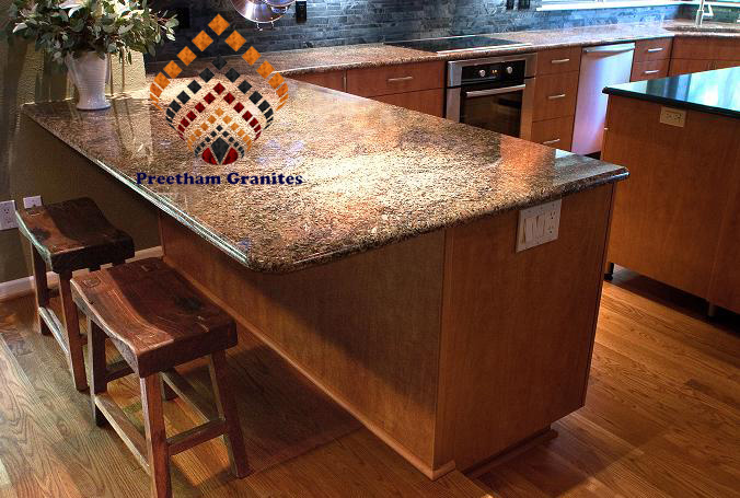 Fox Brown Polished Granite Slabs