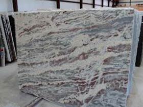 Silver Sparkle Cut to Size Granite Slabs