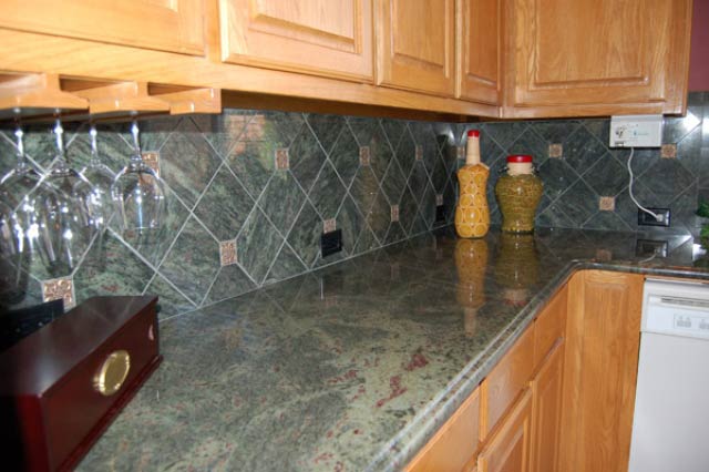 Buy Tropical Green Antique Finish Granite Slabs From Preetham