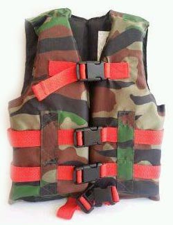 Great Summit Gs111bb Child Life Jacket Army