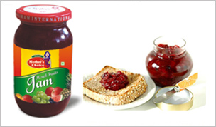 mixed fruits jam