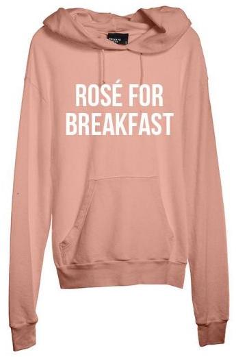 ROSE FOR BREAKFAST UNISEX HOODIE