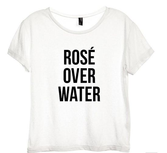 ROSE OVER WATER WOMENS TEE