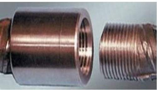 Round Non Polished Brass Rebar Coupler, for Jointing, Length : 1inch, 2inch, 3inch, 4inch