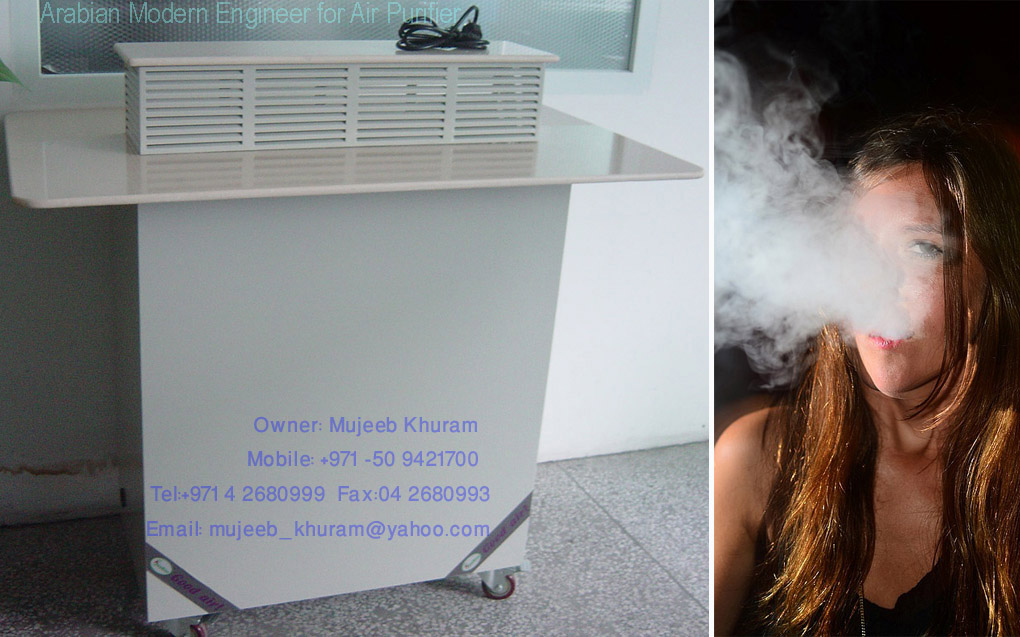 Room Air Purifier, Especially for Smoking.