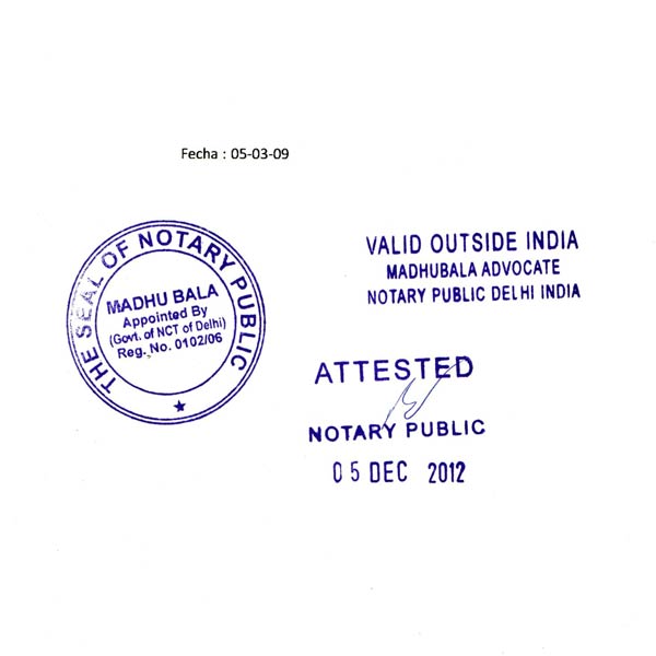 Notary Public Attestation Services