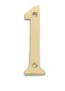 BRASS 4-inch Brass house numbers