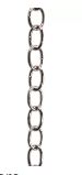Standard decorative metal chandelier chain