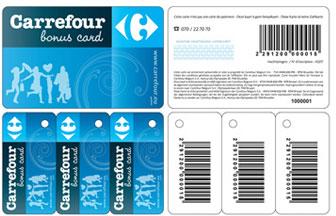 Barcode Printed Cards