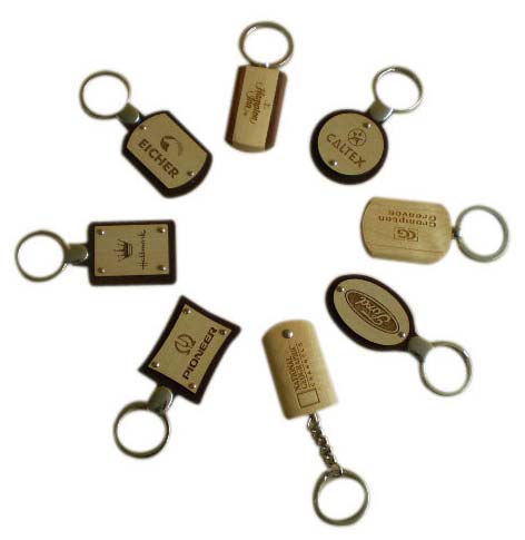 Promotional Wooden Key Chains
