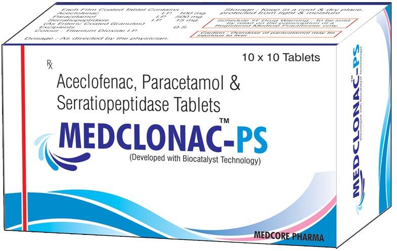 Medclonac-PS Tablets