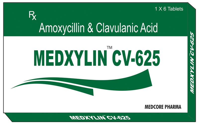 Medxylin CV 625 Tablets