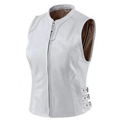 Motorcycle Leather Vest