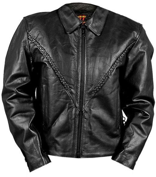 Ladies Leather Jacket-143
