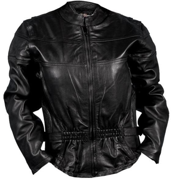 Ladies Leather Jacket-144