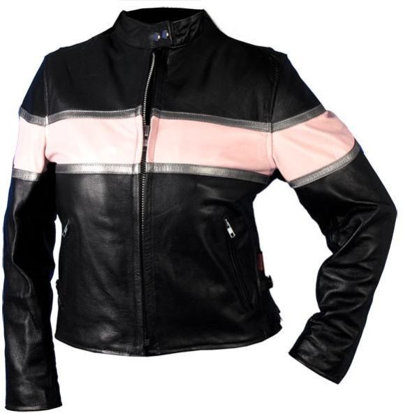 Ladies Leather Jacket-147