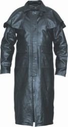 Leather  Trench Coat