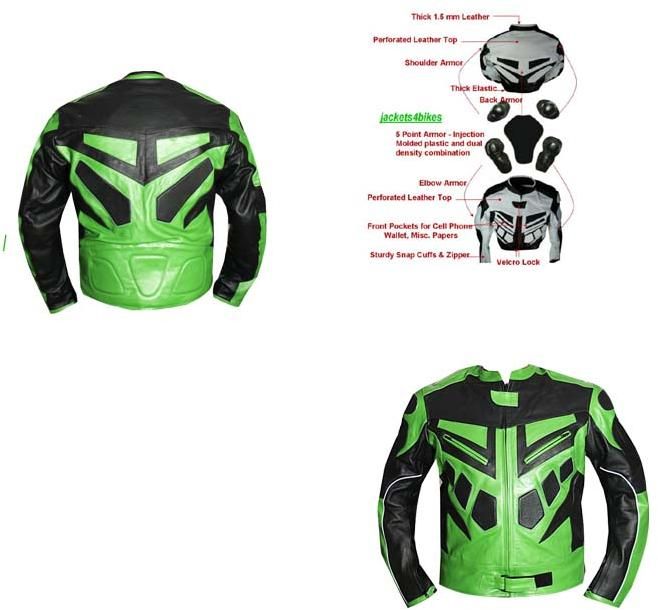 Motorbike Leather Jacket