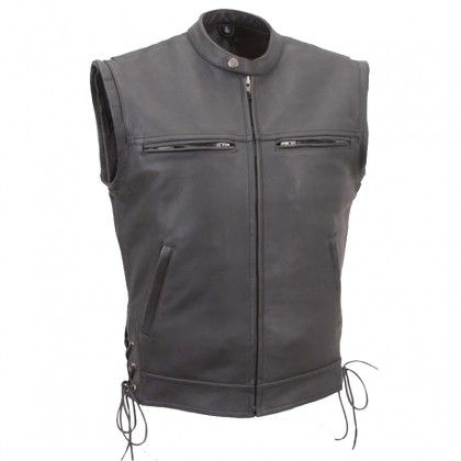 Oxford Motorcycle Leather Vest
