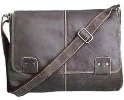 Mens Crunch Leather Handbags