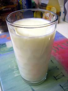 A Glass Of Pasteurized Cow Milk