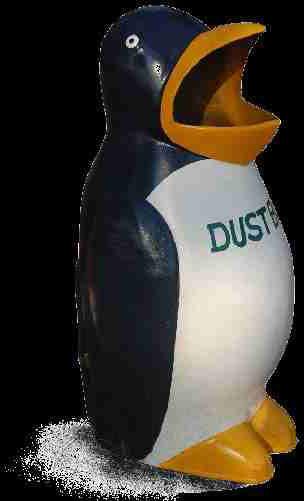 Bird Shaped Dustbin