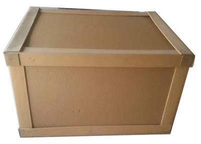 Rectangle Kraft Paper Honeycomb Boxes, for Industrial Use, Pattern : Plain