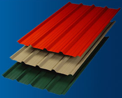 Plain roofing sheets, Length : 2.0, 2.5, 3.0 mtr. at Best Price in