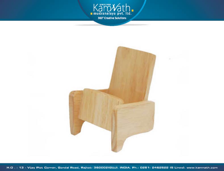 Poplar Wood Small Chair