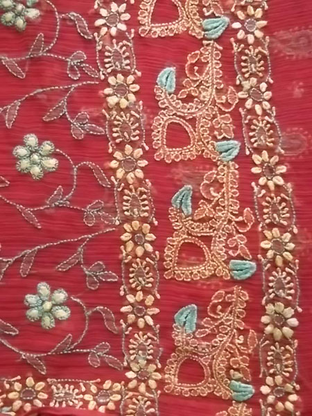 Chikan Hand Embroidered Sarees