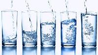 drinking water glasses