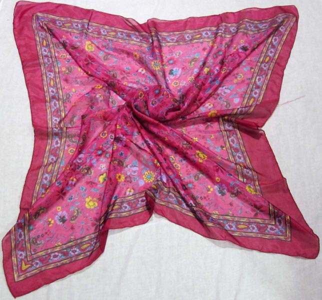 Fashionable Printed Square Scarves