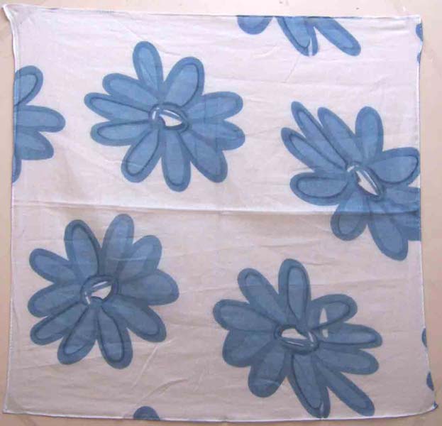 Flower Printed Cotton Bandana
