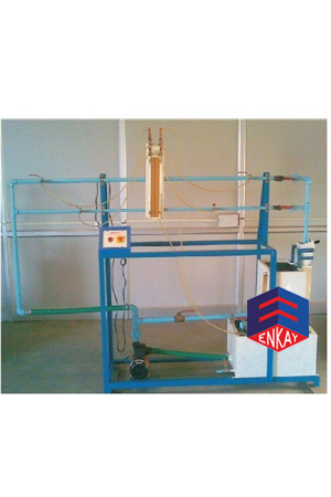 Friction In Pipe Lines Apparatus