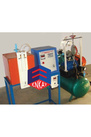 Two Stage Air Compressor Test Rig